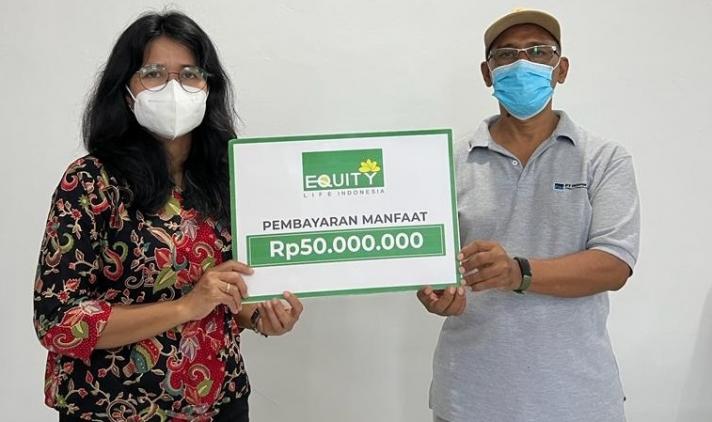  Equity Life Indonesia Kembali Bayarkan Manfaat Asuransi Nasabah di Timika