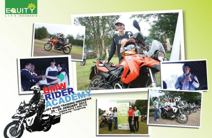  Equity Life Indonesia sebagai co-sponsor acara BMW Riders Academy